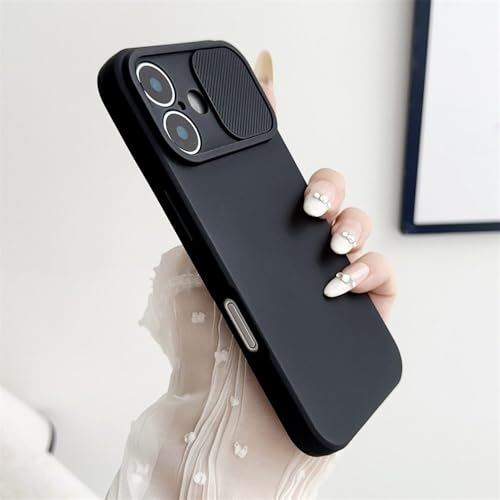 iPhone�p 16 15 14 Plus 13 12 11 Pro X XS XR Max 8 7 SE �p�X���C�h���J���������Y�ی�\�t�g�V���R���P�[�X�ϏՌ��o���p�[�J�o�[�A�u���b�N�AiPhone�p 7�A8�ASE3 �p