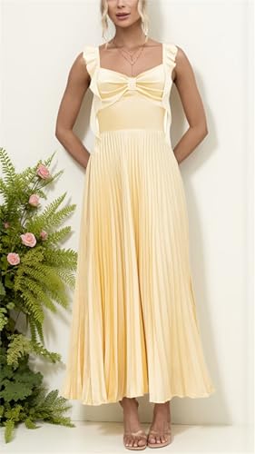 Long Women's Satin Bridesmaid Dresses Corset Pleated Formal Evening Dress for Women4