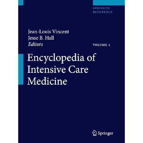 Encyclopedia of Intensive Care Medicine, volume 1 to 4 Cover