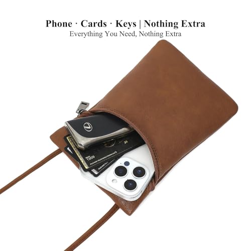 Image of Small Crossbody Women Cell Phone Purse Wallet Bag With Shoulder Strap
