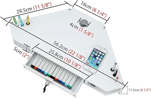Organisateur de bureau d'angle pour libérer de l'espace - 3