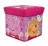 🪑 2 IN 1: CONTENITORE E SEDUTA: Questo cubo multifunzione è perfetto per riporre giochi, libri o travestimenti e allo stesso tempo funge da comoda seduta grazie al coperchio imbottito. Un alleato utile per mantenere la stanza in ordine.
