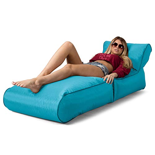 Big Bertha Original, Liegestuhl Sitzsack, Sessel, Outdoor, Aqua – Bild 5