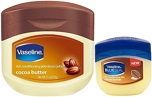 Image of Vaseline Petroleum Jelly, Cocoa Butter, 7.5 Ounce [With Bonus 1.7 Ounce] (Pack of 2)