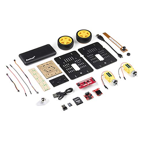 JetBot AI Kit v2.1 (Without Jetson Nano) - Includes Most Hardware & prototyping Electronics Needed to Complete Your Fully Functional Robot!