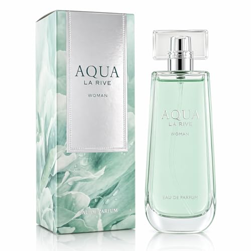 La Rive Aqua Woman Eau de Parfum für Damen, 90 ml | Frischer, blumig-aquatischer Duft | Langanhaltendes Damenparfüm | Geschenkidee für Frauen