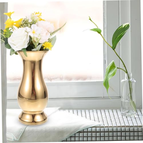 Vase en acier inoxydable Alasum 700ml design moderne et durable pour decoration table - 7