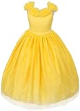AkiDress Off-Shoulder Princess Style Flower Girl Dress