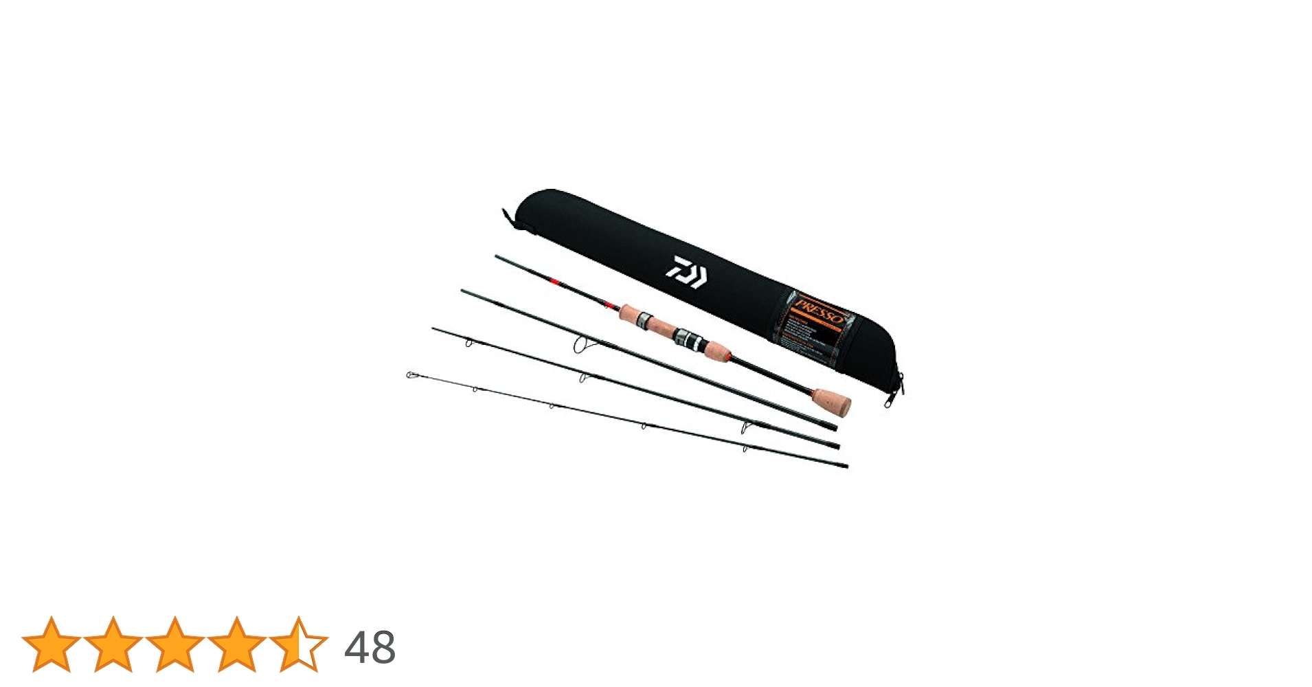 Amazon | Daiwa Presso Ultralight Pack Spinningロッド4ピース5