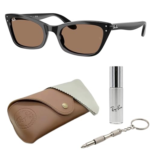 Image of Ray-Ban RB2299 LADY BURBANK Cat Eye Shaped Sunglasses for Women with Official RAYBAN Eyewear Kit