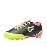  Gedo Calzsol 1601, Botas de fútbol Unisex niño, Naranja (Negro 001), 30 EU
