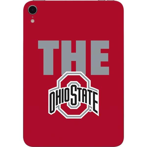 Skinit Decal Tablet Skin Compatible with iPad Mini 7 (2025) - Officially Licensed Ohio State University The Ohio State Buckeyes Design