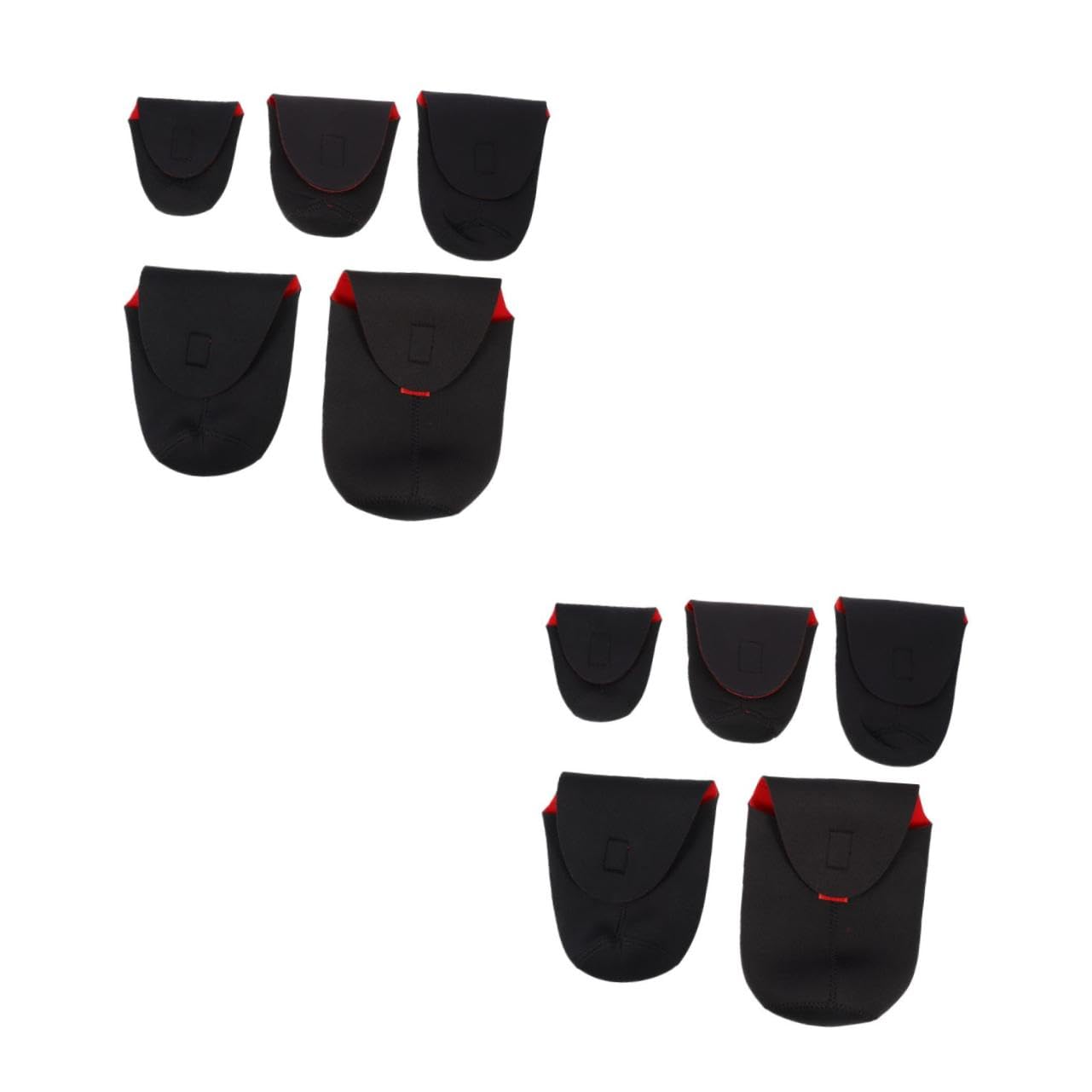NUOBESTY 2 Series Bolsa De De Neopreno Y Antigolpes para Cámara DSLR De Protección contra Caídas Y Salpicaduras 5 Piezas*2