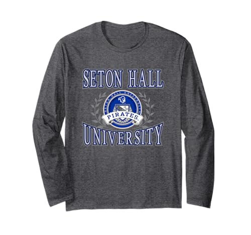 Seton Hall Pirates Laurels Officially Licensed Long Sleeve T-Shirt