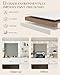 LIVELYGLOW Lighted Makeup Vanity Desk, 35.4“W x 15.7'”D x 54“H, White (with Lights and Mirror, Dimming Function, 2 Drawers and 1 Cabiniet, Open Shelves) by Boahaus