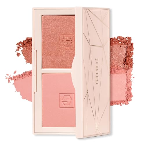 Jouer Blush Bouquet Duo Deluxe Mini 2 Shade Blush Palette