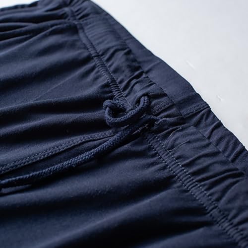 Mens Ultra Soft Pajama Pants Drawstring, Stretch Sleep Pant with Pockets Lightweight & Cozy Lounge Pj Bottoms for Men3