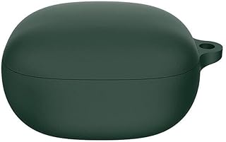 Anker Soundcore Liberty 4 Silicone Protective Case Cover with Keychain Clip, Green Color