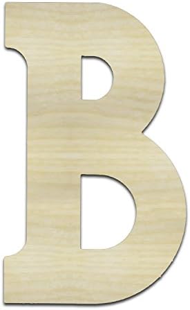 36" Tall X 1/2" Thick, Wood Letter H - ETA - Large Wall Wood Letter - English or Greek - for Home Bedroom Office Wedding Party Décor - Ready to Paint Or Stain