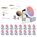 16 Pack Smart Recessed Lighting 6 Inch, Ultra-Thin LED Recessed Lighting 12W 1200LM Smart Downlight with Junction Box, Compatible with Alexa/Google Assistant, Hub Included - ETL and Energy Star