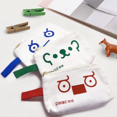 popgear Sacos de cosméticos de lona (série readme), Sortidas, X-Small