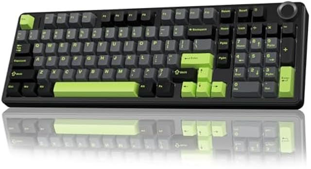 AULA F99 Pro Wireless Mechanical Keyboard with Number Pad, Knob, 99 Keys
