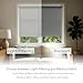 BlindsAvenue Cordless Polyester Roller Shade, Light-Filtering Blinds for Indoor Windows, Gray Sheen, Size: 50.5