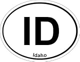 Oval (Idaho); State Bumper Sticker