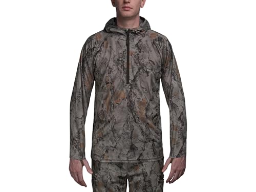 Natural Gear Men's Tech Lightweight Quarter Zip Hoodie Natural Gear Camo 3XL2