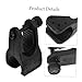 ORFOFE 2pcs Cane Holder for Wheelchair Heavy Duty Crutch Storage Bracket Convenient Walking Stick Organizer for Scooters and Mobility