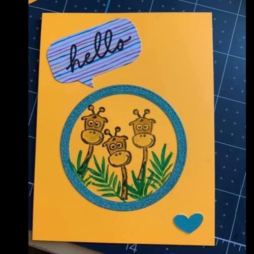 Miniatura 5 de Kwan Crafts Hello Best Friend Miss You Merry Christmas - Sellos transparentes para decoración de tarjetas y álbumes de recortes