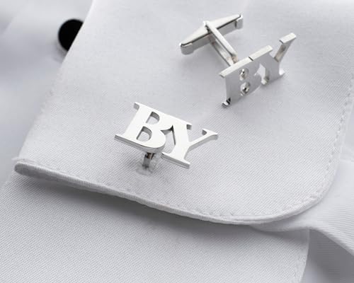 Mancuernillas Personalizadas de Plata 925 para Hombres miniatura 2