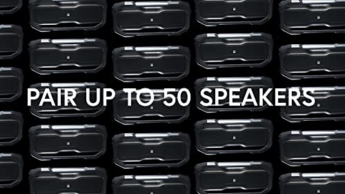 Altec Lansing Rockbox Xl Wireless Bluetooth Speaker, Portable Waterproof Speaker With 20 Hour Playtime And 5 Illuminating Led Light Modes, Floating Wireless Speaker For Indoors And Outdoors #TOP5