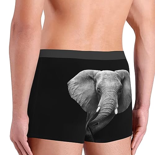 Elephant Mens Boxer Briefs Underwear Breathable Stretch Boxer Trunk4