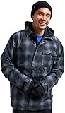 Burton Dunmore Snowboard Jacket Mens Sz S Gradient Plaid