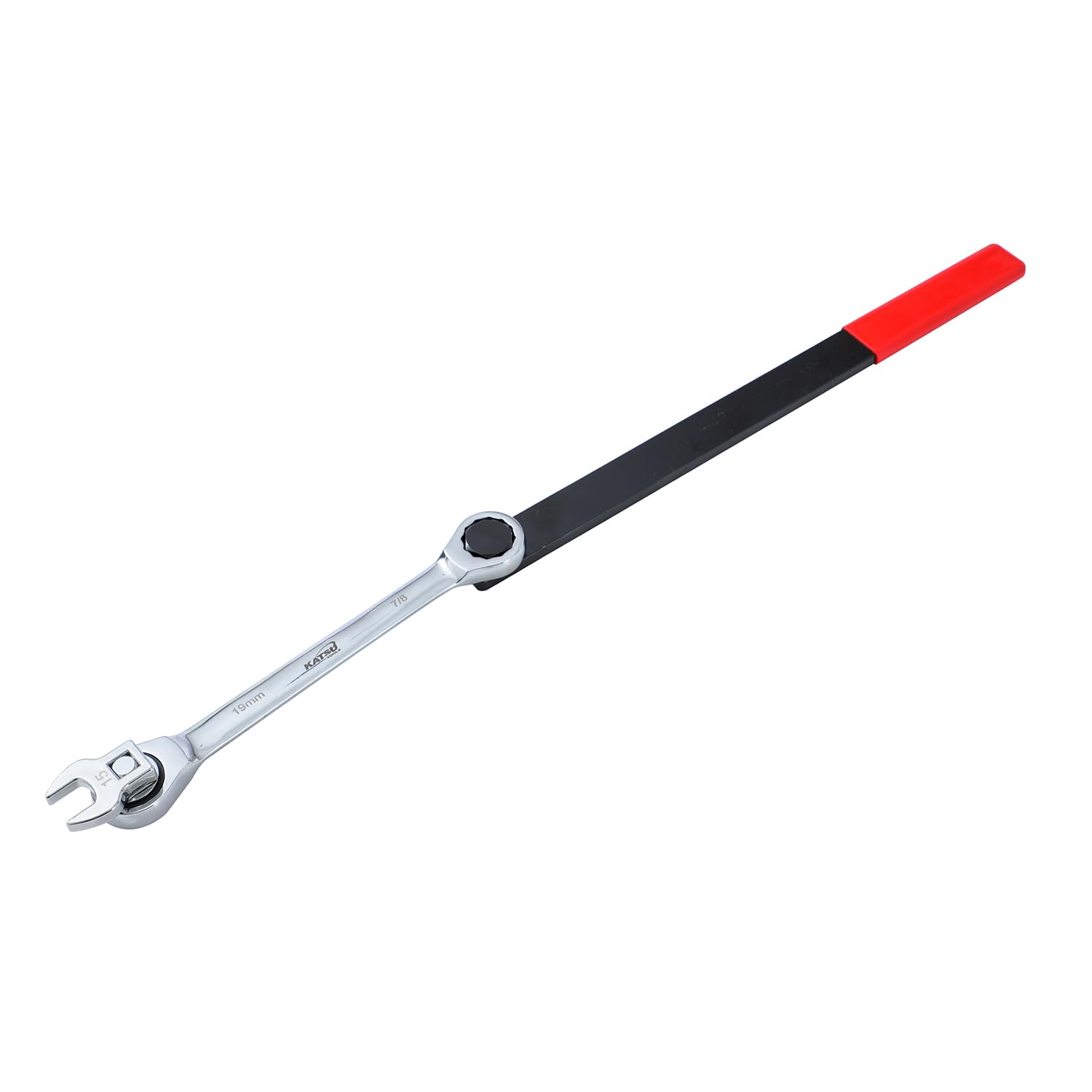 KATSU Tools 15-teiliger Universal-Ratschen-Serpentinenriemen-Werkzeugsatz, CR-V, für den Aus- und Einbau von Kfz-Serpentinenriemen 449832