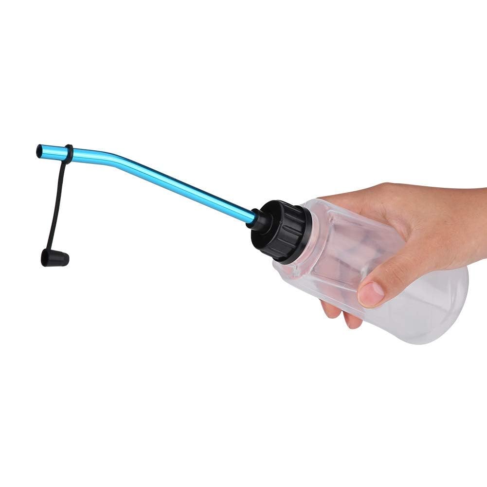 Bouteille de Remplissage D'huile RC, 29,5 cm/11,6 po Bouteille de Remplissage de Carburant RC Conteneur de Graisse de Voiture Télécommandée en Plastique pour Accessoire d'entretien RC