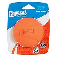 Chuckit! Fetch Ball, Assorted Orange & Blue, Large 3"