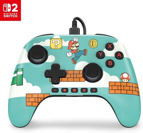 PowerA Controle Advantage com Fio para Nintendo Switch 2 - Mario ...