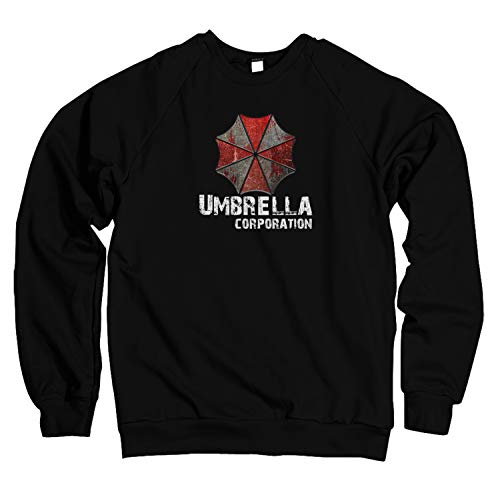 Monkey Print Umbrella Corporation Resident Game Play Evil Sweat-shirt pour homme - Noir - Large Cover