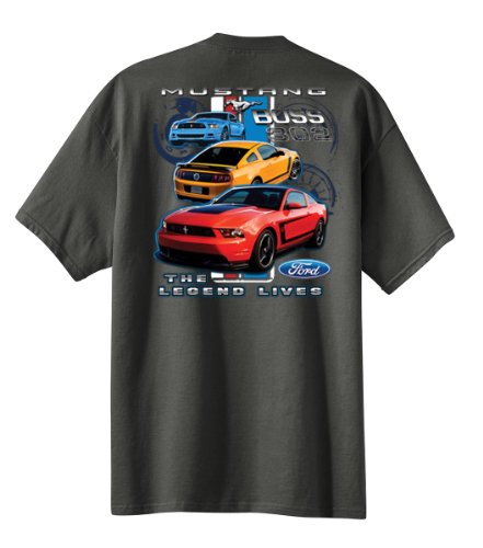 Boys Ford Mustang Boss 302 Kids Legend Lives Design Ford Motors Shelby Cobra Hotrod Racing...