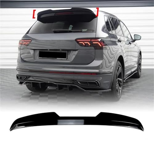 Becquet de toit arrière VW Tiguan MK2 R 2017-2023 look carbone premium - 3