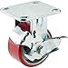 Grizzly G8168 4-Inch Heavy-Duty Fixed Caster with Brake