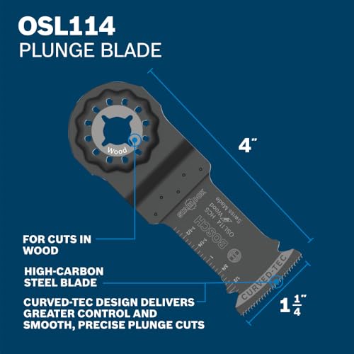 Bosch OSL003VP 3 pc. Starlock® Oscillating Multi-Tool Accessory Blade Set thumbnail 4
