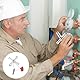 ElevaPulse 2 Stück 4 Wege Multifunktionale Schaltschrankschlüssel für Elektrische Wasser Gas Meter Box Schrank Öffnen, Universal 4 Wege Schlüssel, Silber