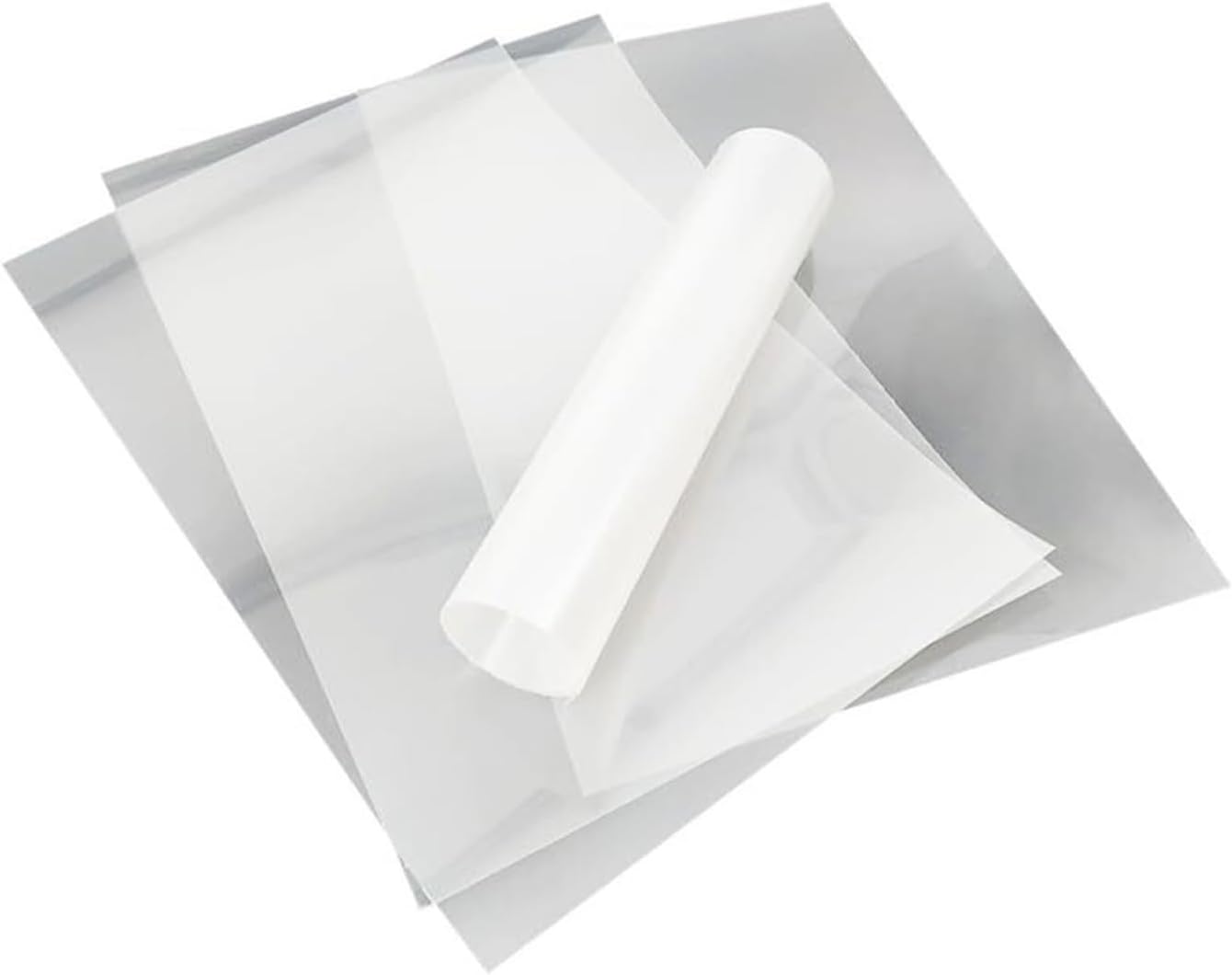 PDMS Film Polydimethylsiloxane Elastomer Film Low Modulus Pure Organic Transparent Silicone Film Sheet 200 x 300mm(0.020mm)