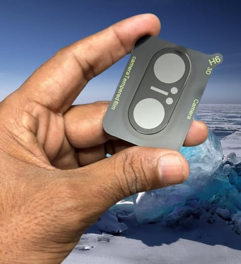 Image of Tempered Glass Screen Protector Compatible for VIVO X200 FE 5G | Front And Back Screen Guard With camera lens protector (X200 FE 5G, Combo)