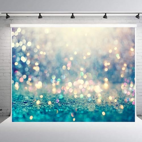 Toile de fond à paillettes verte : idéal pour déco anniversaire