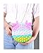 Women Push Pop Handbag Shoulder Bags Gifts for Girls