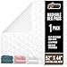 Gorilla Grip Slip-Resistant Leak Proof Mattress Pad Protector, 52x44, Absorbs 8 Cups, Oeko Tex Certified, Hospital Grade Washable Bed Wetting Incontinence Cover, Pads for Kids, Elderly Seniors